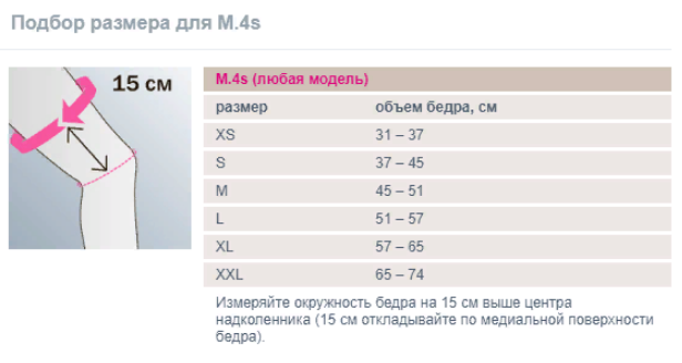 Ортез на коленный сустав G026 Medi, сильная фиксация купить в OrtoMir24